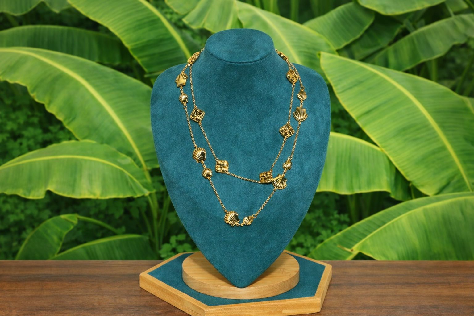 Colar Conchas Nautila