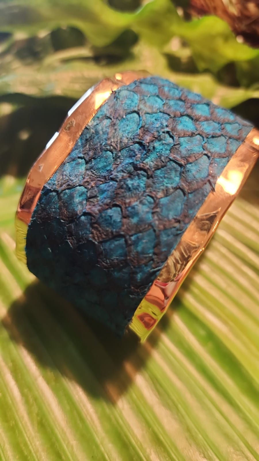 Bracelete Escama Tilápia