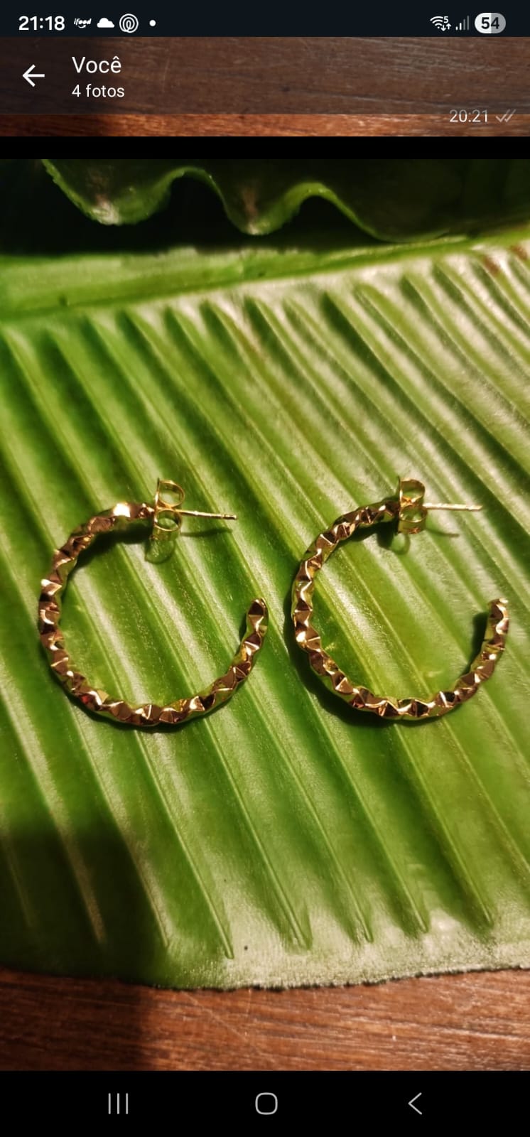 Argola Tratorada Pequena