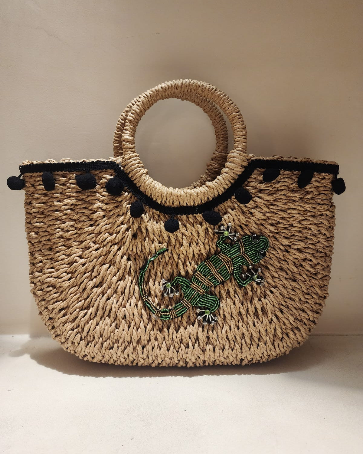 Bolsa rambla dourada
