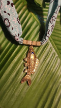 Colar Peixe Bandana Azul